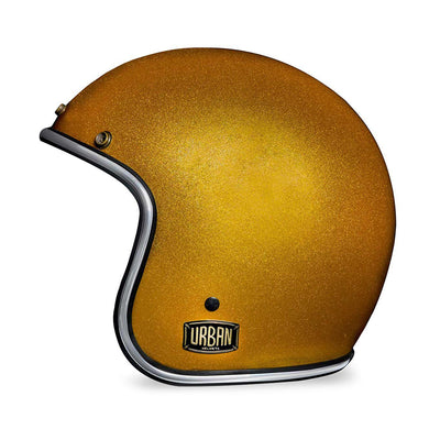Capacete Urban Tracer Dourado Flake