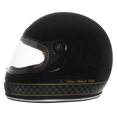 Capacete Urban Bigbore S Classic Racer Brilho