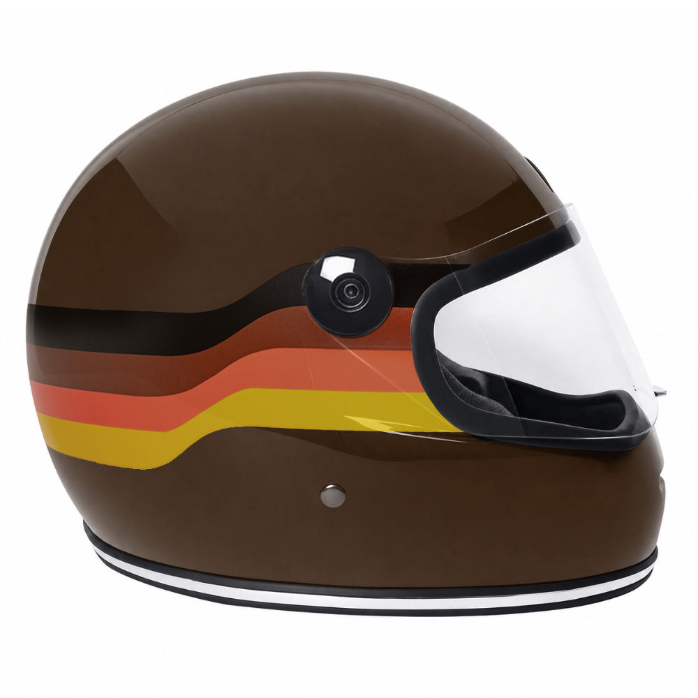 Capacete Urban Bigbore S Wave Marrom
