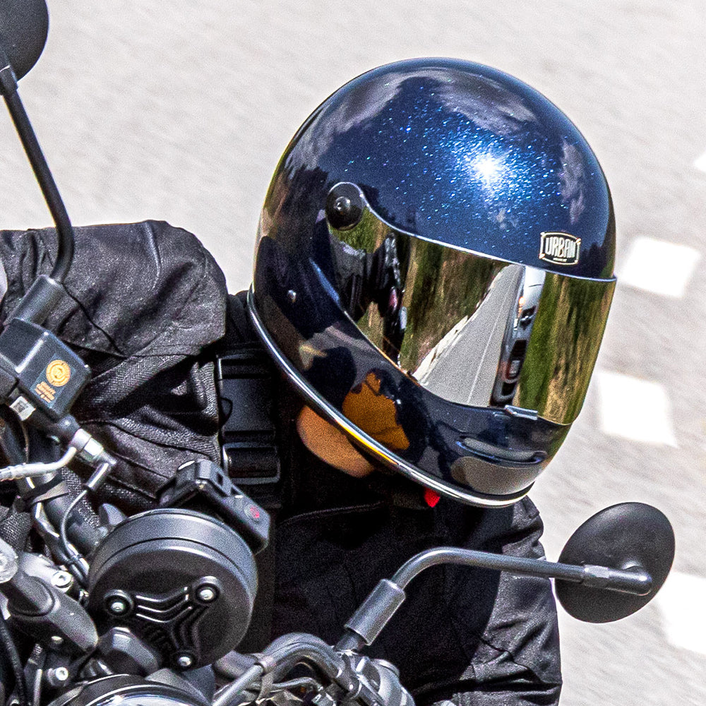 Capacete Urban Bigbore S Blue Flake