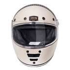 Capacete Urban Cafe Racer Cutterman Off-White