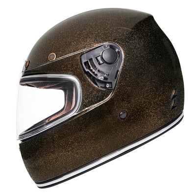 Capacete Urban Cafe Racer Dark Gold Flake