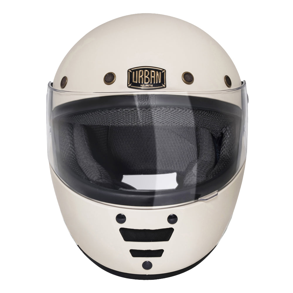 Capacete Urban Cafe Racer Off-White