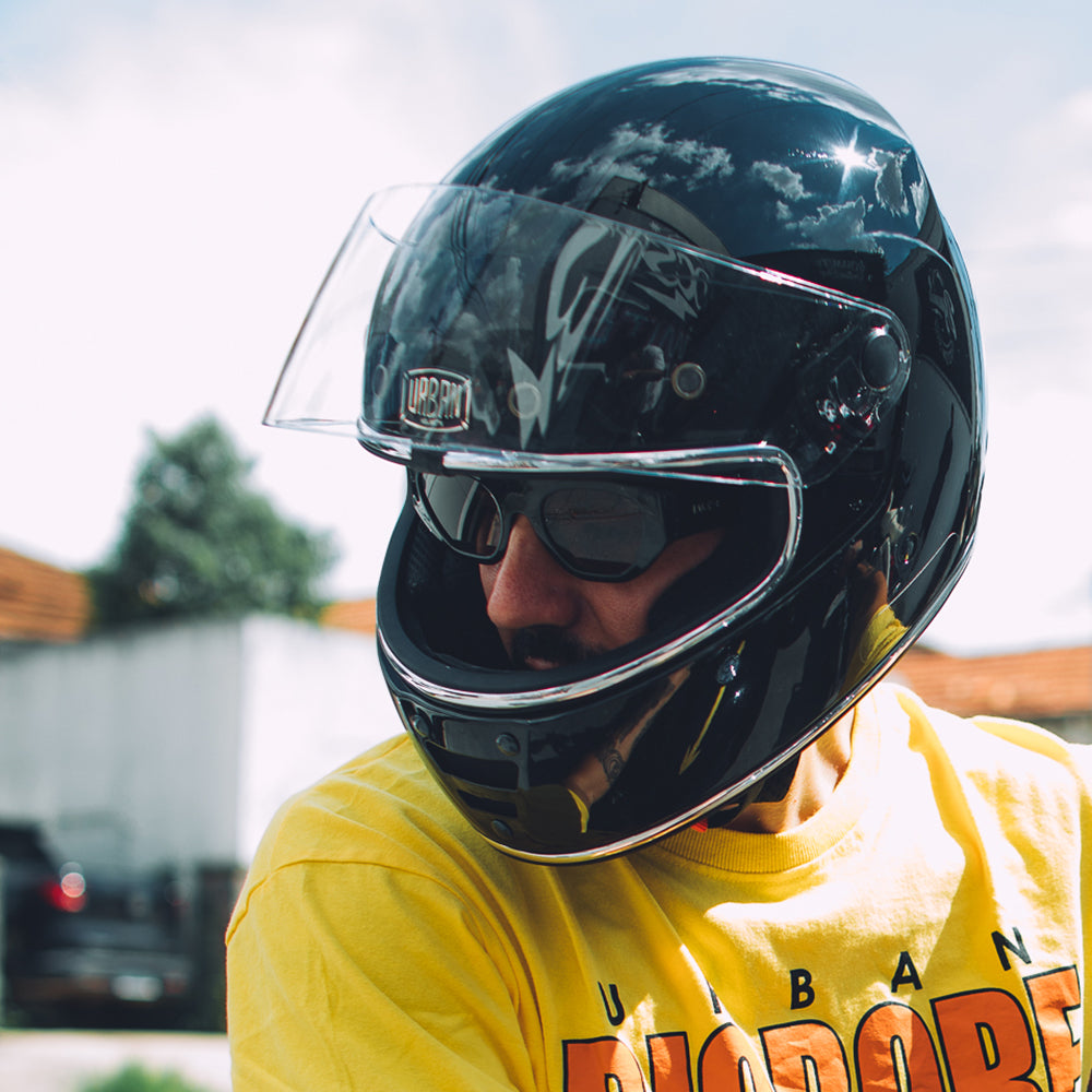 Capacete Urban Cafe Racer Black Edition