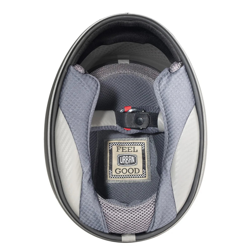 Capacete Urban Cafe Racer Graph-X Grafite