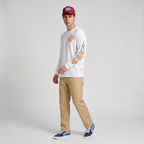 Camiseta Urban White Manga Longa Riding Is Life