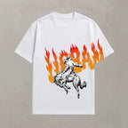 Camiseta Urban White Fire Horse