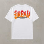 Camiseta Urban White Fire Horse