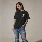 Camiseta Urban Black Riding Crew