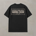 Camiseta Urban Black Riding Crew