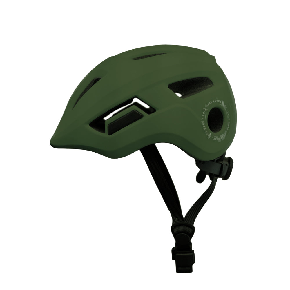 Capacete Urban Sports Lev Kids Army Green