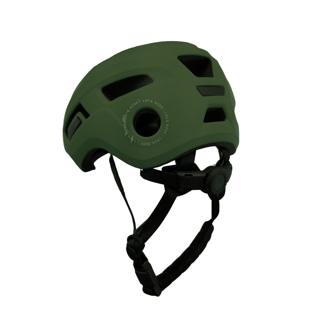 Capacete Urban Sports Lev Kids Army Green