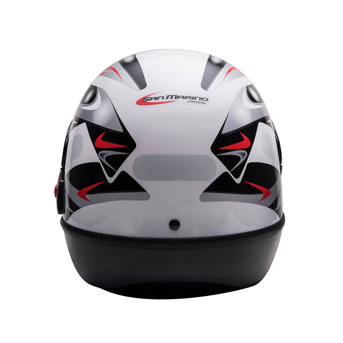 Capacete San Marino Grafic Branco