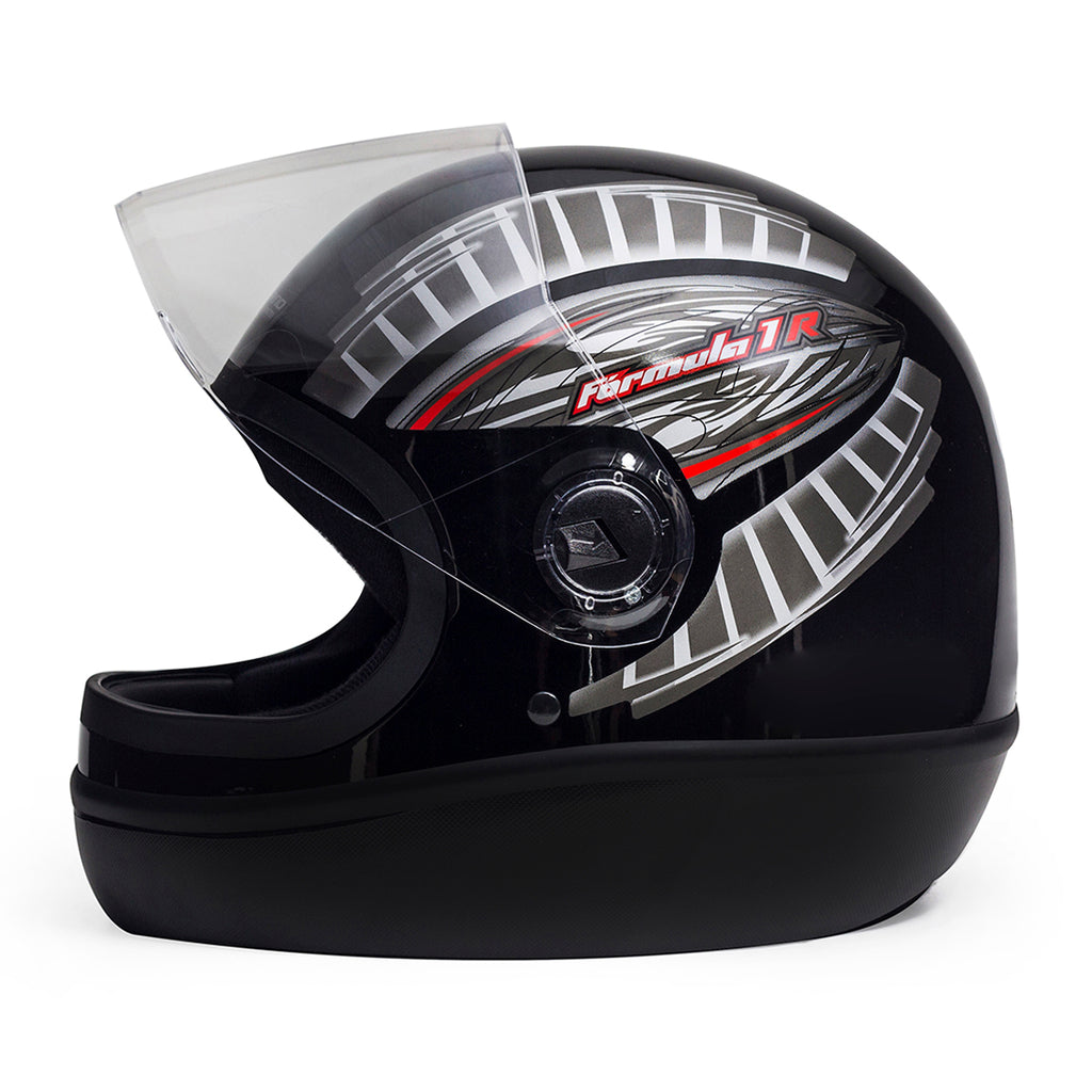 Capacete Fórmula 1 Grafic Preto