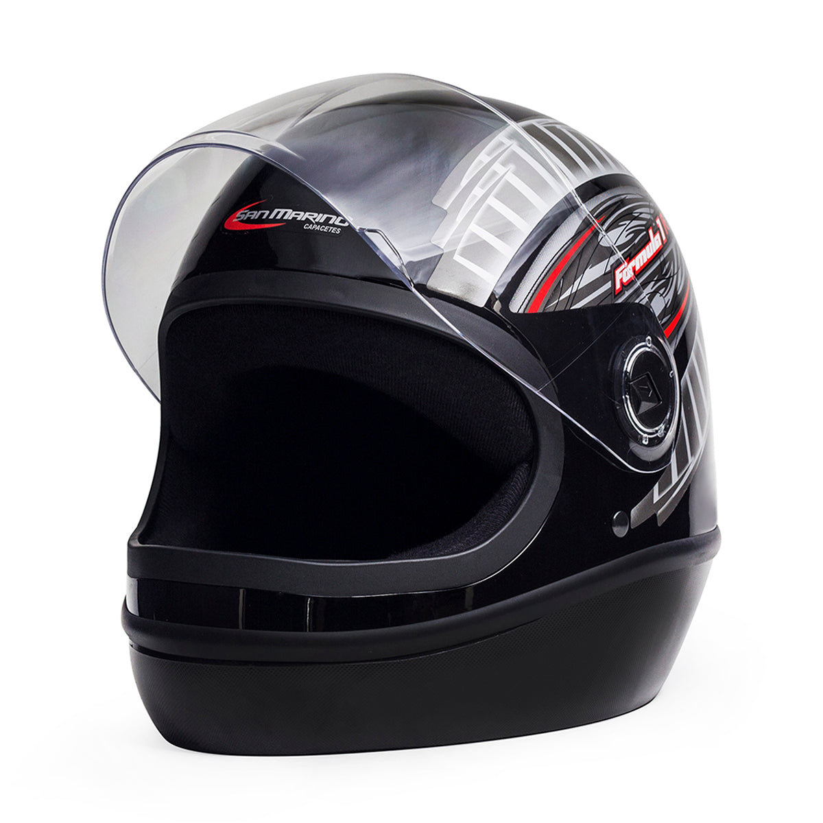 Capacete Fórmula 1 Grafic Preto