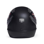 Capacete Fórmula 1 Grafic Preto Fosco