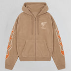 Casaco Urban Hoodie Caramel Rock Skull