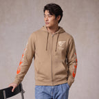 Casaco Urban Hoodie Caramel Rock Skull