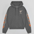 Casaco Urban Hoodie Gray Rocky Skull