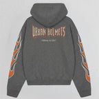 Casaco Urban Hoodie Gray Rocky Skull