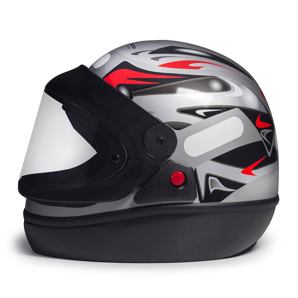 Capacete San Marino Grafic Prata