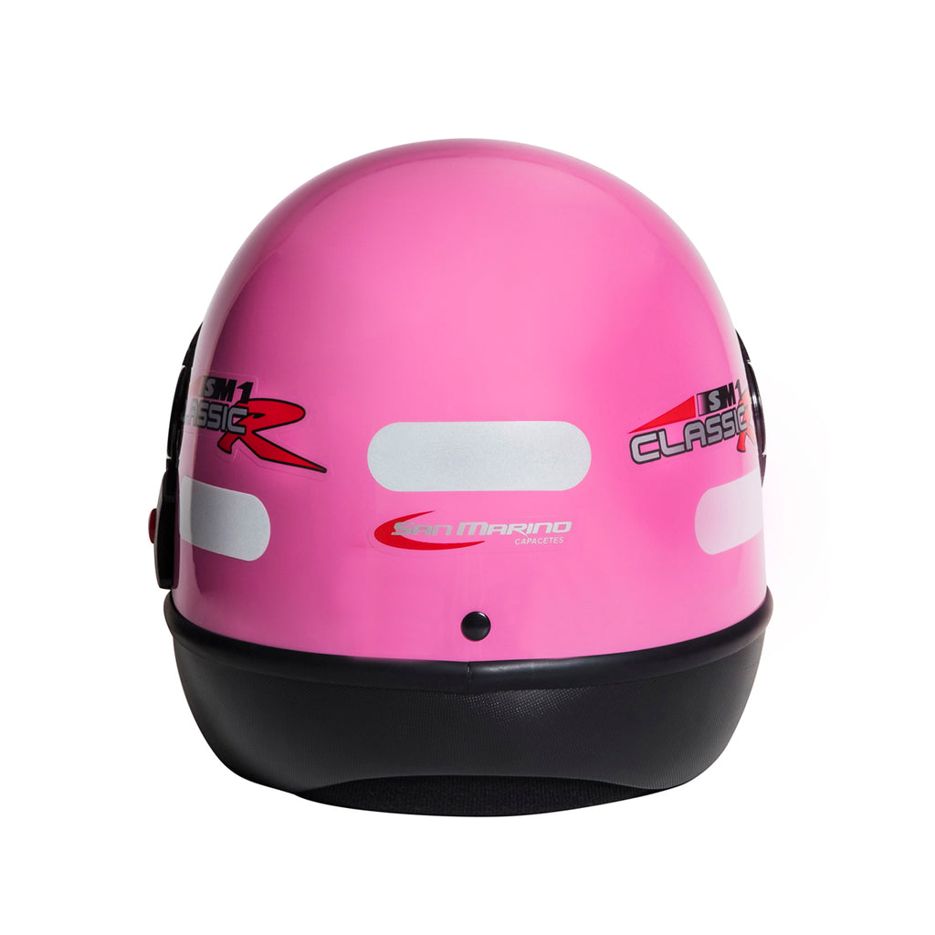 Capacete San Marino Classic Rosa
