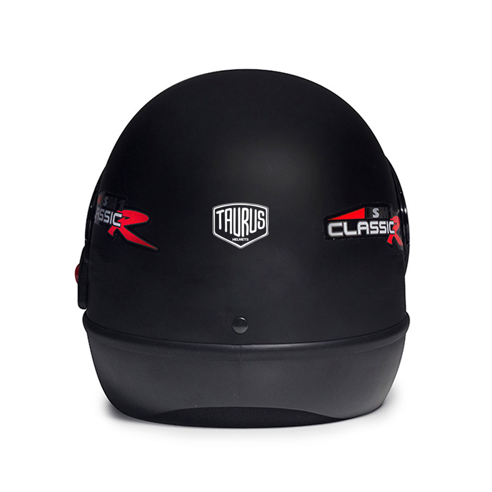 Capacete San Marino Classic Preto Fosco