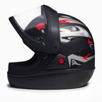 Capacete San Marino Grafic Preto Fosco