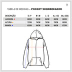 Jaqueta Urban Pocket Windbreaker Reflective