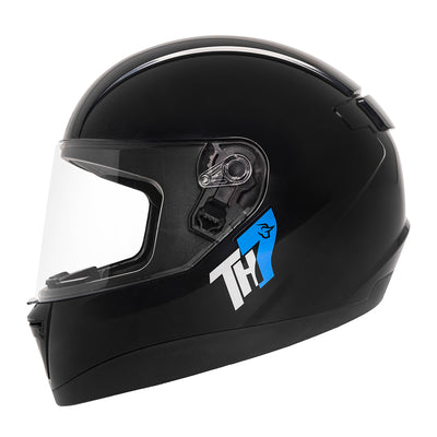 Capacete TH7 Preto Brilho