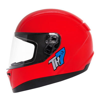 Capacete TH7 Vermelho Brilho