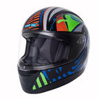 Capacete TH7 Prisma Preto e Azul