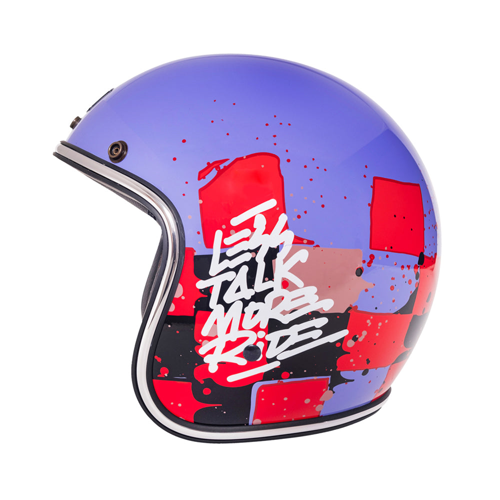 Capacete Urban Tracer Chess Cusco Roxo