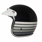 Capacete Urban Tracer Gray Stripes Preto