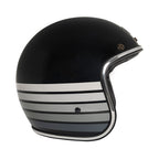 Capacete Urban Tracer Gray Stripes Preto