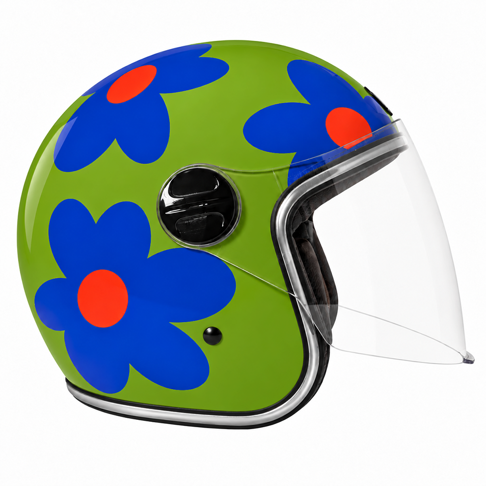 Capacete Urban Tracer S RTM Flowers Verde