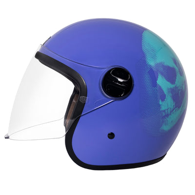Capacete Urban Tracer S Tucci New Skull Lilás
