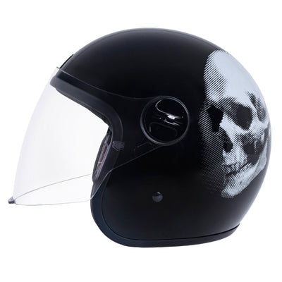 Capacete Urban Tracer S Tucci New Skull Preto
