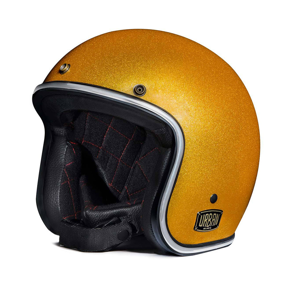 Capacete Urban Tracer Dourado Flake