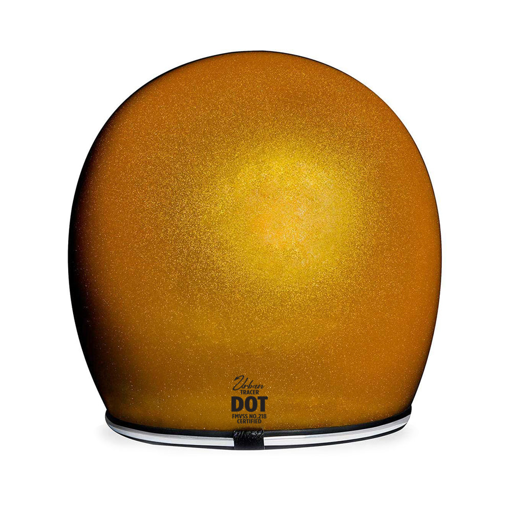 Capacete Urban Tracer Dourado Flake