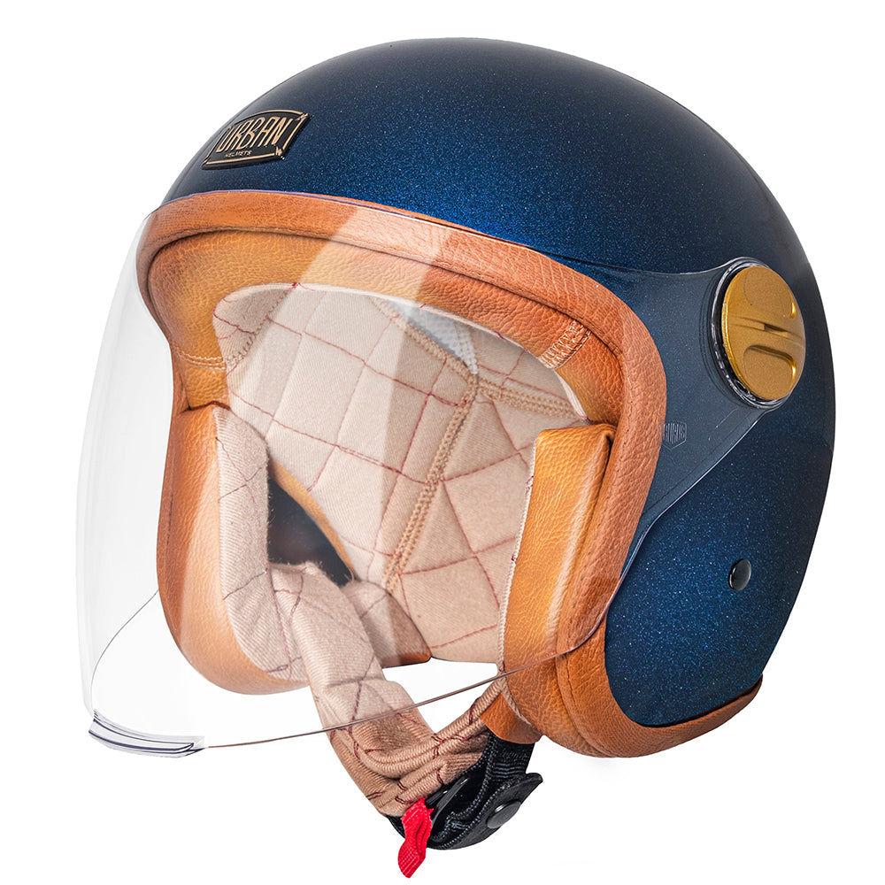 Capacete Urban Tracer S Camel Blue Flake