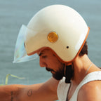 Capacete Urban Tracer S Camel Off-White