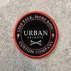Patch Urban Helmets Preto Laranja