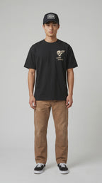 Camiseta Urban Black Riding Crew