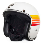 Capacete Urban Tracer Fire Stripes Branco