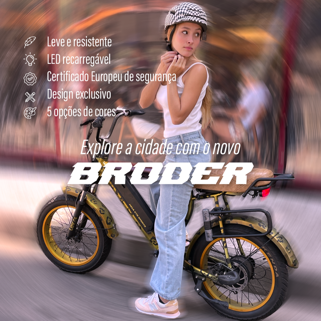 Capacete Urban Sports Broder Full Checkmate