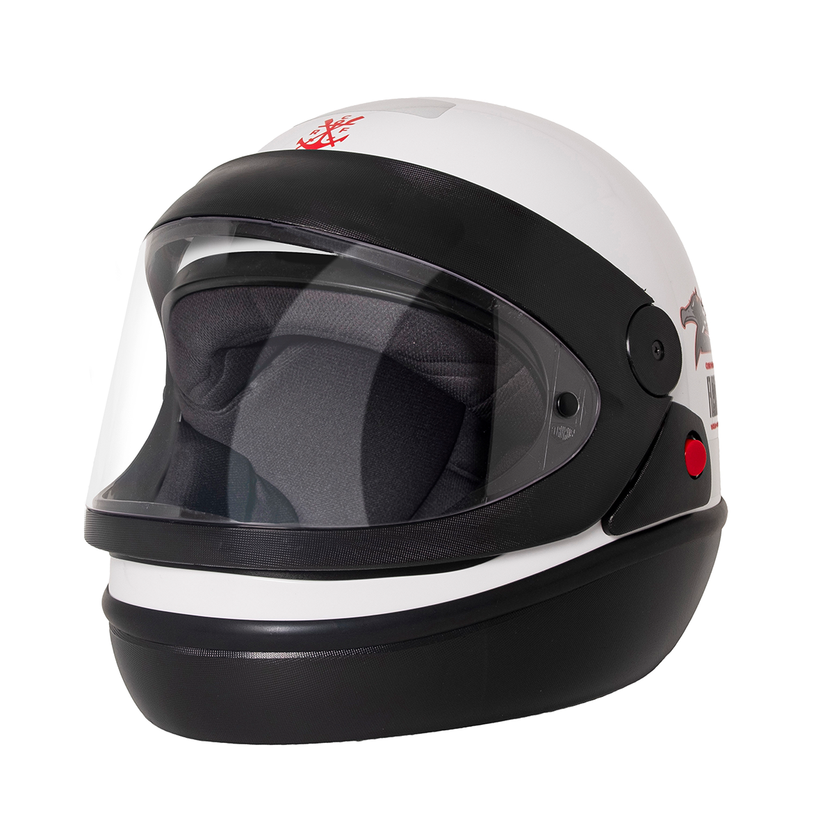 Capacete San Marino Flamengo Branco