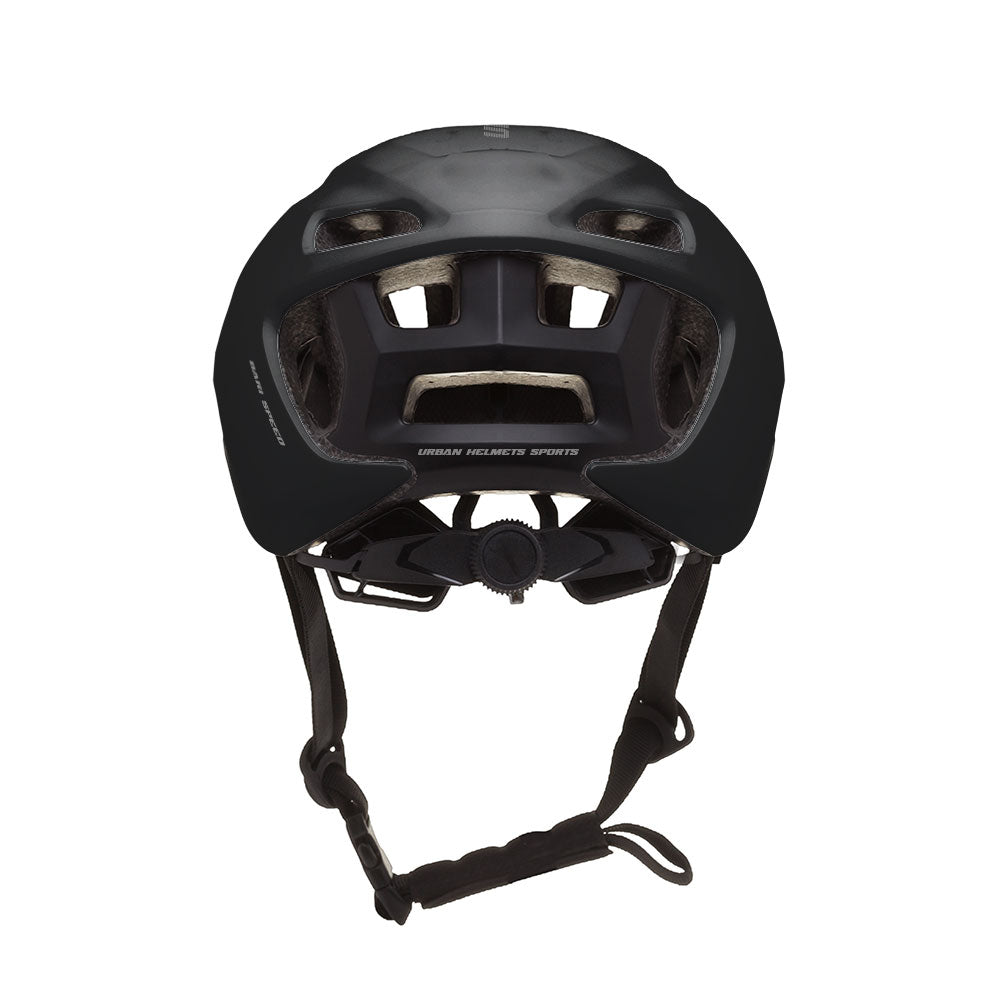 Capacete Urban Sports Bari Speed Preto Noturno