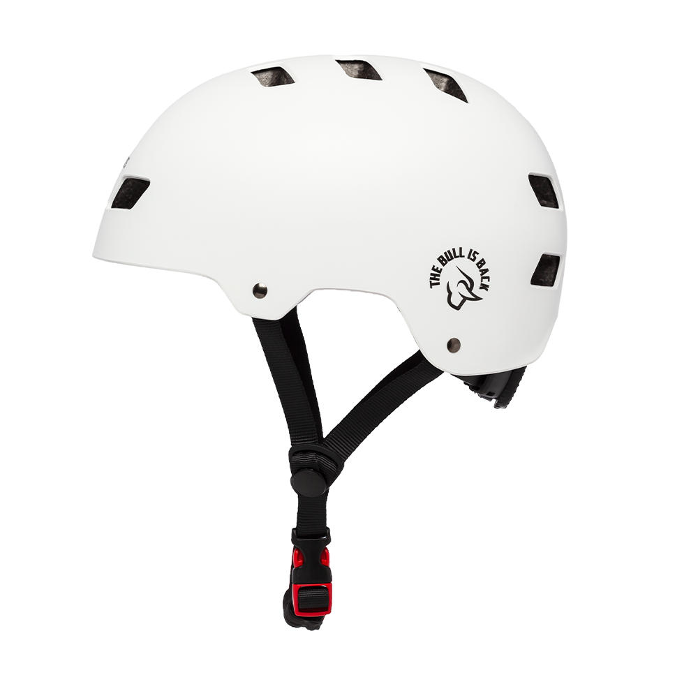 Capacete Taurus Sports The Bull Branco